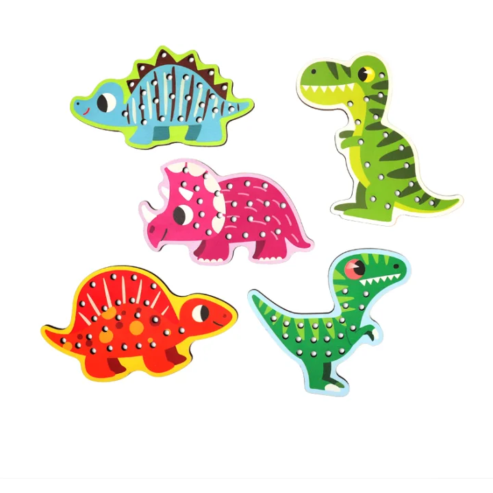 GRA LOGICZNA ZRĘCZNOŚCIOWA PRZEPLATANKA DINOZAURY JHTOY-428
