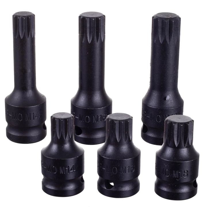 NASADKI UDAROWE SS06 SPLINE M14,M16,M18 1/2
