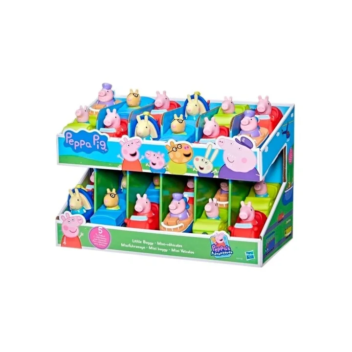 Hasbro Peppa Pig George z pojazdem 8cm figurki