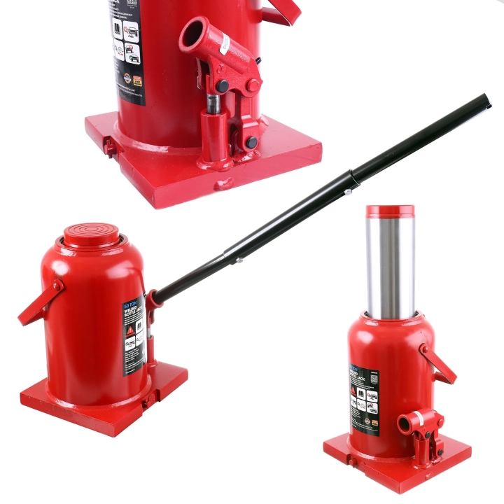 Podnośnik słupkowy Hydrauliczny 50 Ton Big Red Podnośnik Butelkowy Lewarek