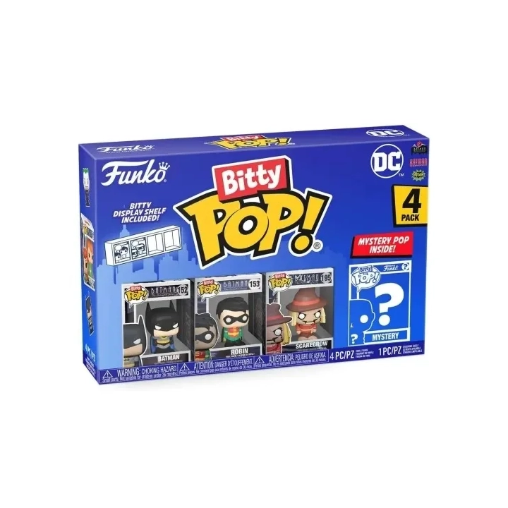 Funko Bitty POP! DC Comics Batman Robin 2cm 4pak