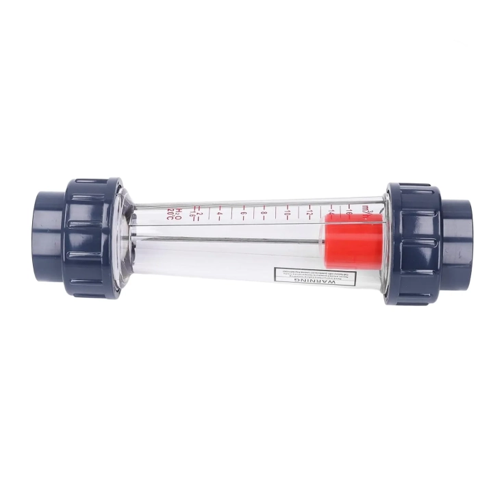 Przepływomierz wody LZS-50D 1,6-16 m3/h do rury DN50 pływak ABS POWYSTAWOWY