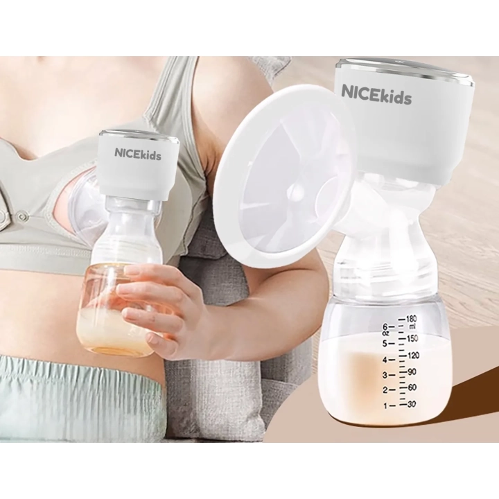 LAKTATOR ELEKTRYCZNY TRZYFAZOWY ODCIĄGACZ PRZENOŚNY NICEKIDS BPA FREE