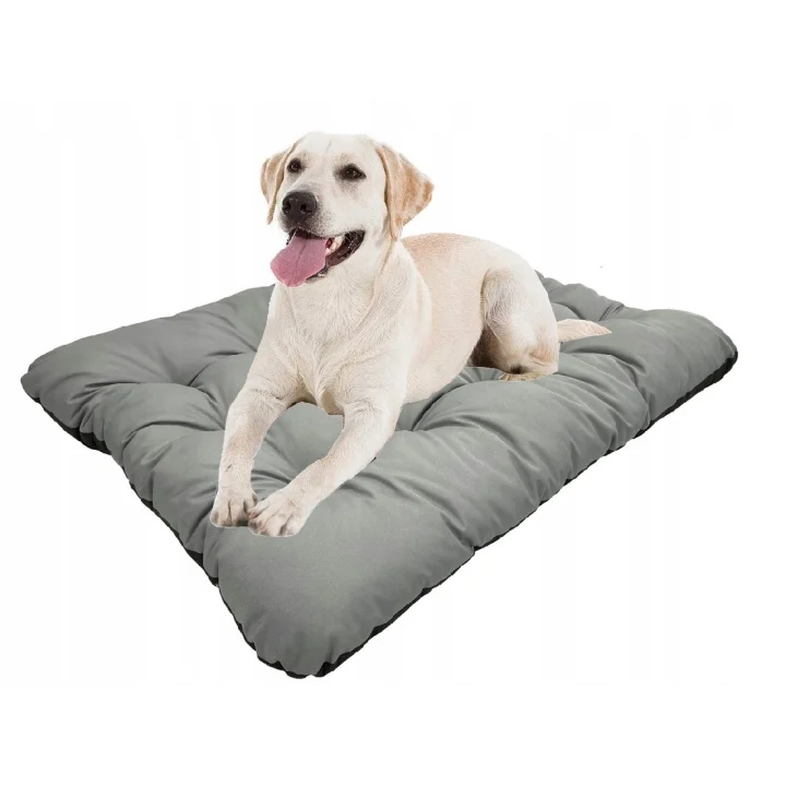 Legowisko dla psa poduszka PRESTIGE 100x70 cm wodoodporna szare