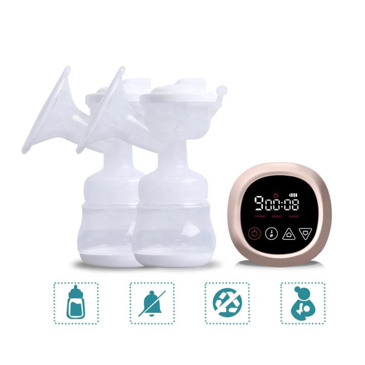 LAKTATOR ELEKTRYCZNY TRZYFAZOWY ODCIĄGACZ NICEKIDS 2W1 BPA FREE