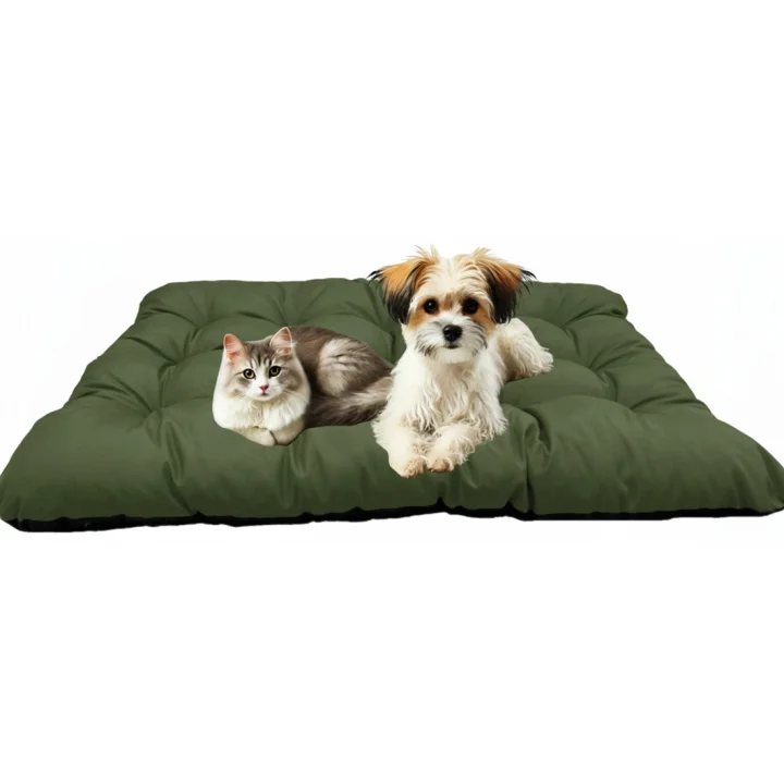 Legowisko dla psa poduszka PRESTIGE 120x80 cm wodoodporna zielone