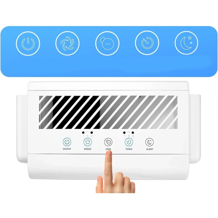 UŻYWANE Oczyszczacz powietrza Pro Breeze PB-P01 5w1 HEPA węgiel aktywny jonizator