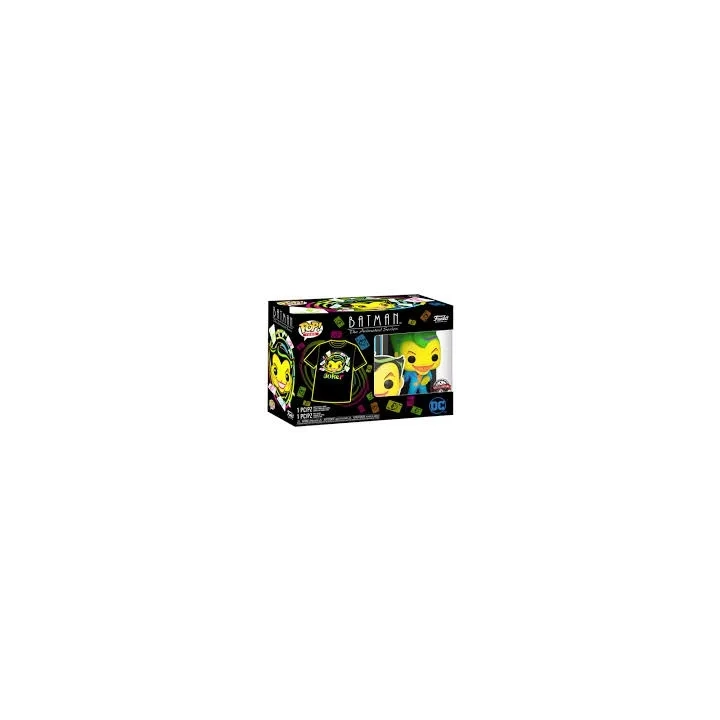 Funko POP! Batman The Joker Glow 370 figurka+T-shirt L