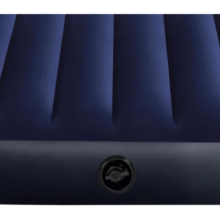 Materac dmuchany Intex Classic Downy Twin Dura Beam 191×99×25cm niebieski