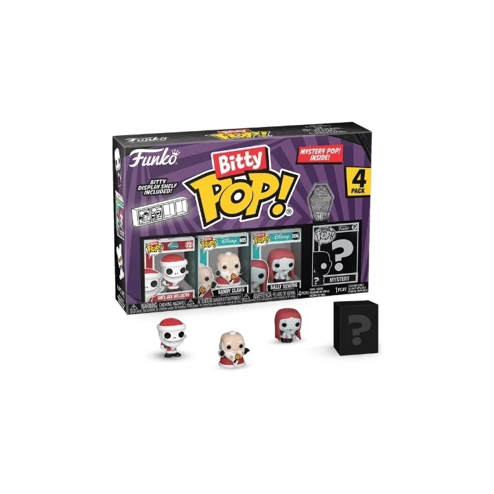Funko Bitty POP! TNBC Santa Jack figurka 2cm 4pak