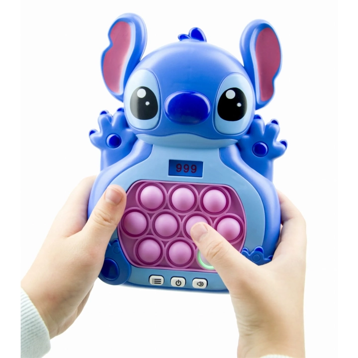 ELEKTRONICZNA GRA ZRĘCZNOŚCIOWA POP IT STITCH GIERKA ANTYSTRESOWA