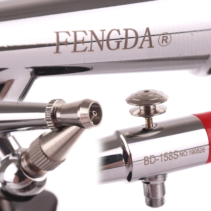 Aerograf FENGDA BD-158S duże dysze 0,5 0,8 1,0 mm