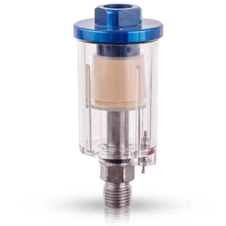 Mini Filtr Odwadniacz Separator Wody pod Pistolet Lakierniczy SICOPRO 1/4
