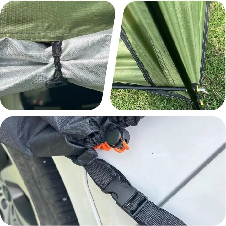 Namiot campingowy CarTent 300x150x210 SUV sedan 2 osoby wodoodporny UV