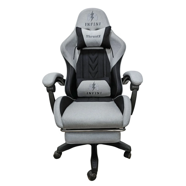 Fotel ThrustX Black/Light Gray