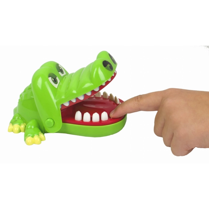 GRA ZRĘCZNOŚCIOWA KROKODYL U DENTYSTY CHORY ZĄBEK