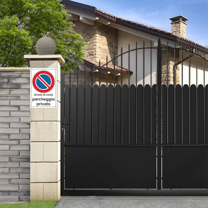 Tablica aluminiowa zakaz parkowania tyłem 30×40cm 3mm 5szt. POWYSTAWOWY