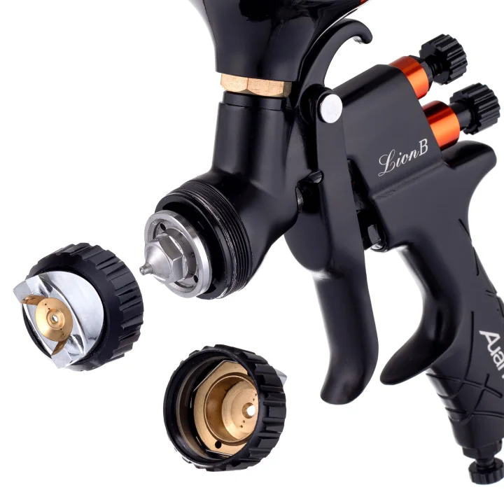 Pistolet Lakierniczy AUARITA 1,7mm Dysza LVMP LION B Malowania 600ml