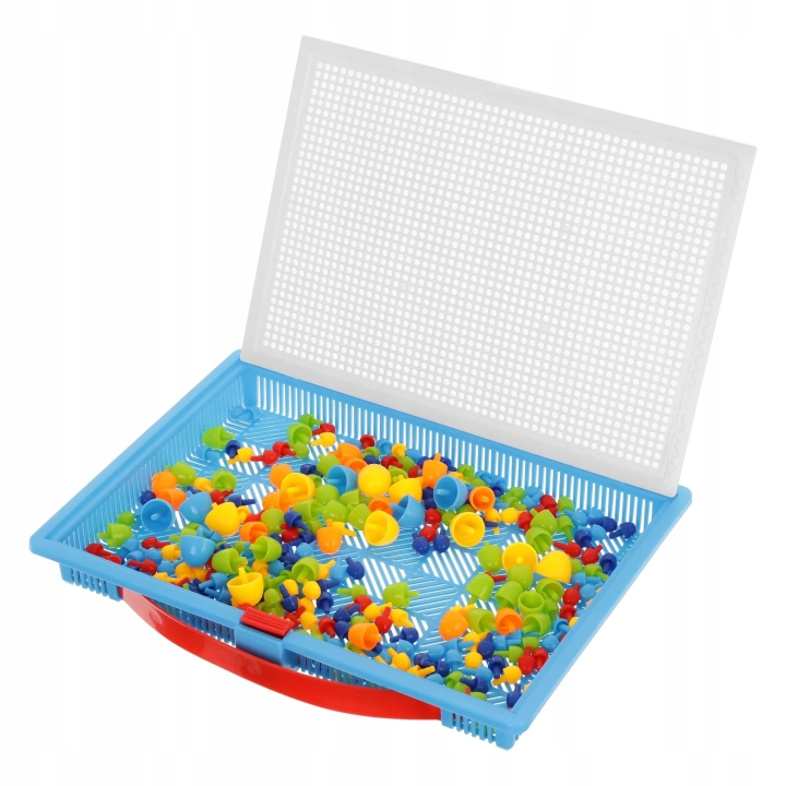 KREATYWNY ZESTAW UKŁADANKA PINEZKI GRZYBKI PUZZLE