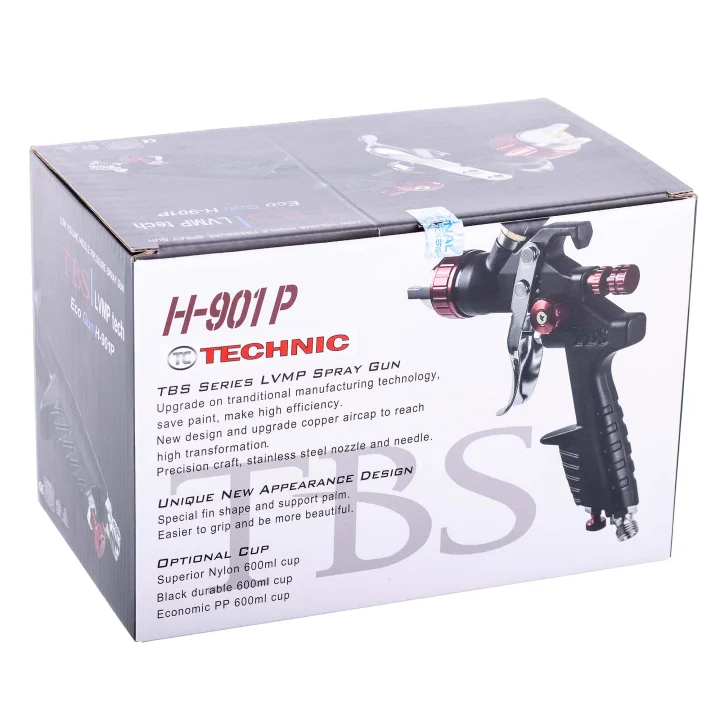 Pistolet Lakierniczy LVMP do Malowania Dysza 1,7mm 2-2,3bar Malarski 600ml