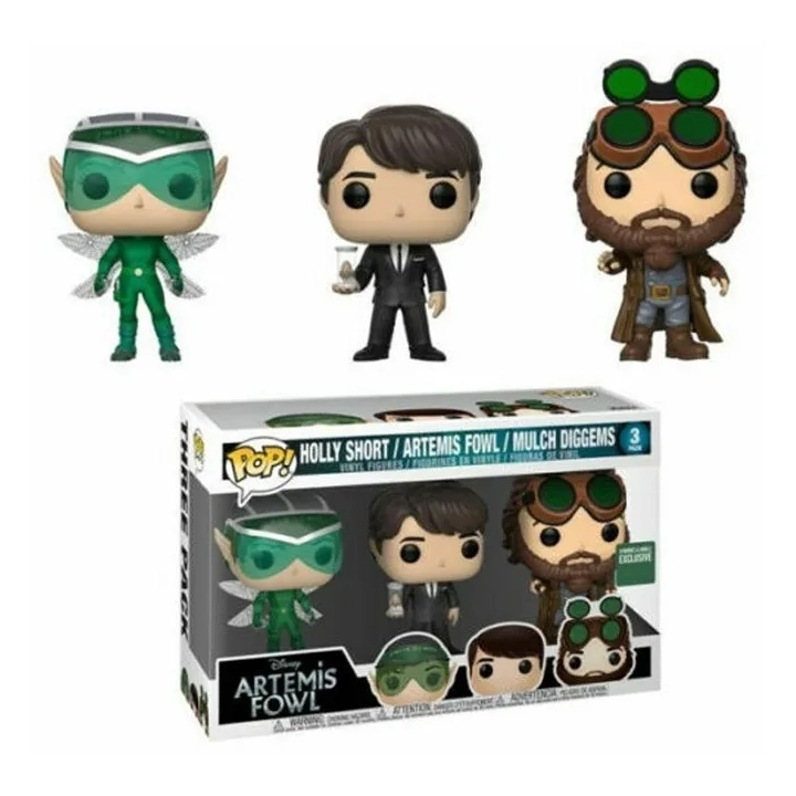 Funko POP! Disney Artemis Fowl Holly Mulch 3pak