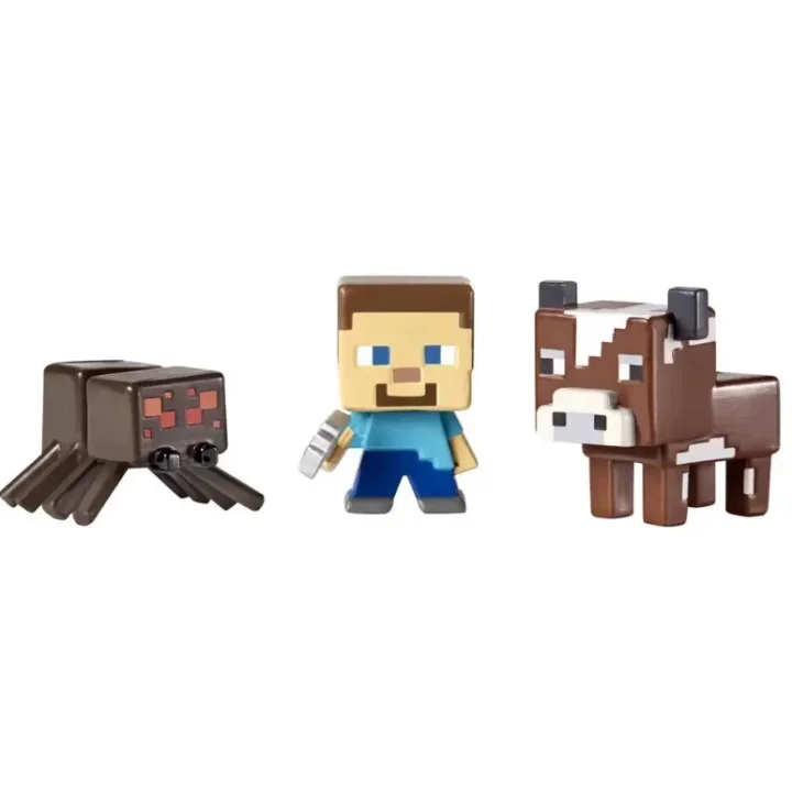 Zestaw mini figurek Minecraft 12 szt kultowe postacie z gry Minecraft w kompaktowej formie dla dzieci i kolekcjonerów