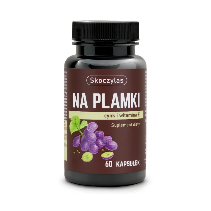 NA PLAMKI cynk, beta karoten, witamina E