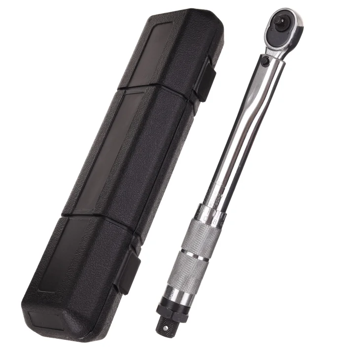 Klucz dynamometryczny 5-25Nm 1/4” 280mm z blokadą CrV Dwustronny z Blokadą