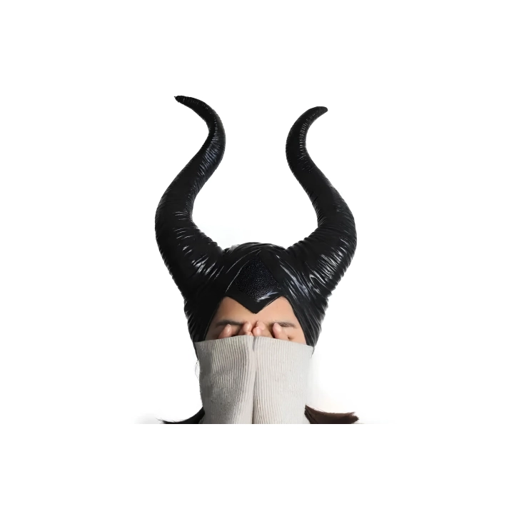 Rogi Maleficent cosplay czarnych nastolatków akcesoria do przebierania się za postać Maleficent, lekkie i wygodne rogi dla dzieci i dorosłych