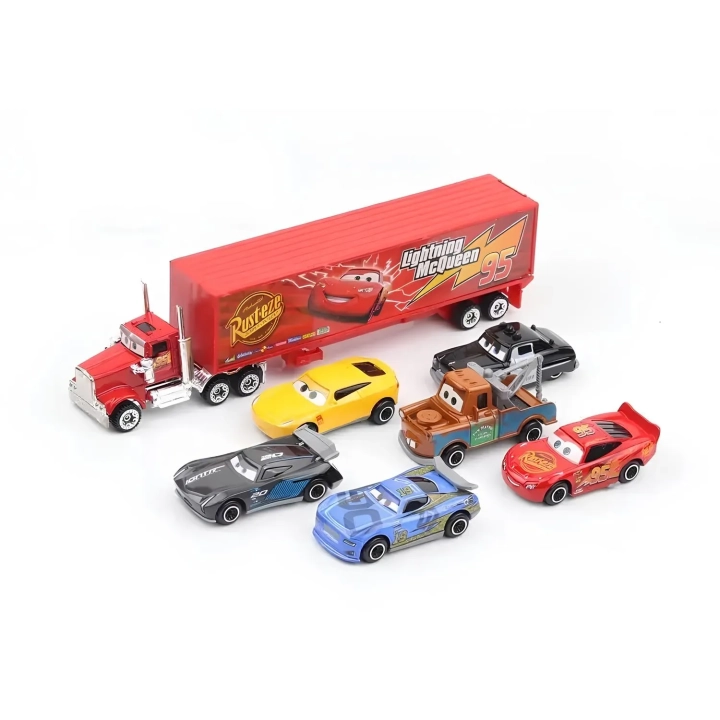 Zestaw z bajki Auta zabawki z kreskówki Auta miniaturowe pojazdy z postaciami z filmu Cars