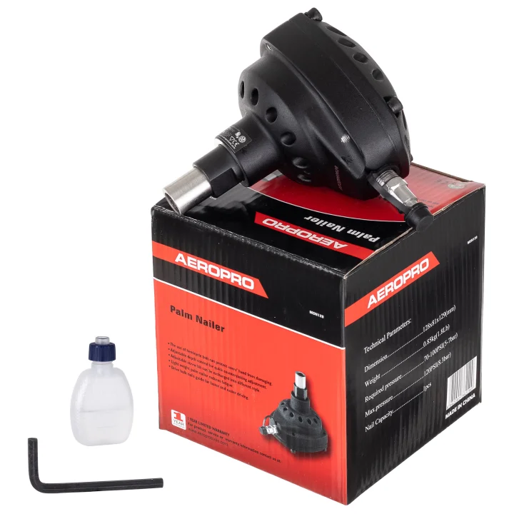 AEROPRO Gwoździarka Dłoniowa Pneumatyczna Młotek na gwoździe do 12cm