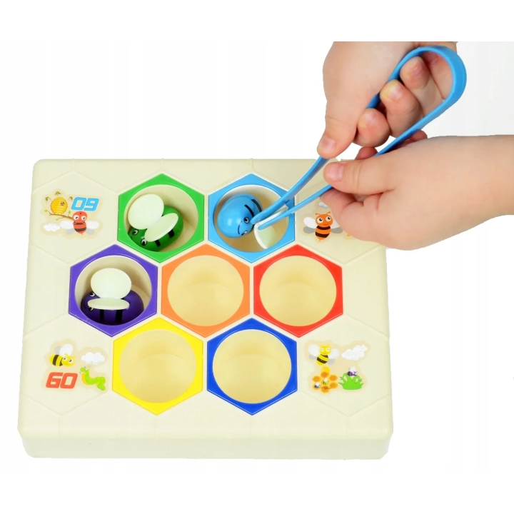 LT410 GRA W PSZCZOŁY PLASTER MIODU MONTESSORI