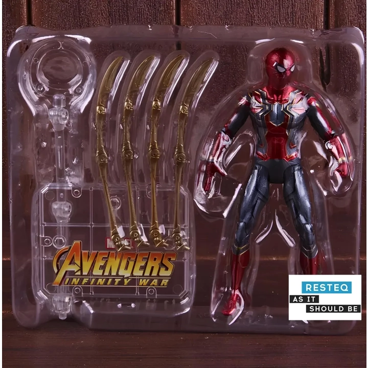 Figurka Spider-Man Avengers „Wojna bez granic” 17 cm figurka kolekcjonerska