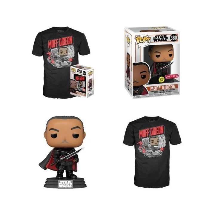 Funko POP Star Wars Moff Gideon Glow 380 T-shirt XL