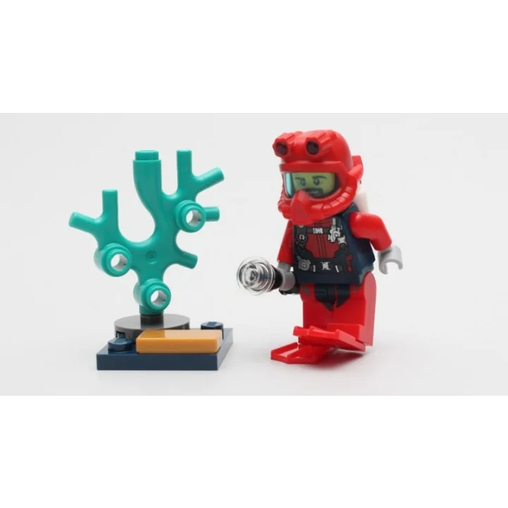 Klocki LEGO 952012 City Nurek z latarką saszetka