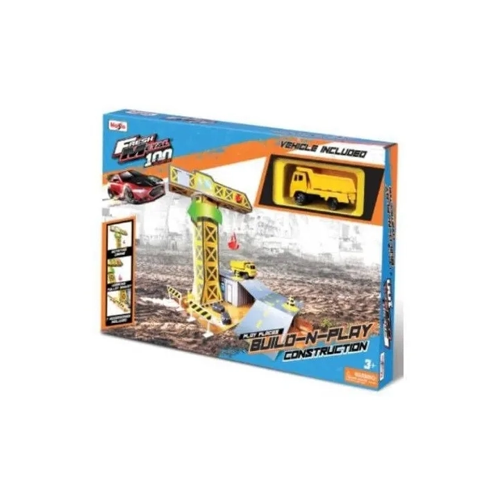 Maisto Build N Play Plac Budowy Zestaw z Autem