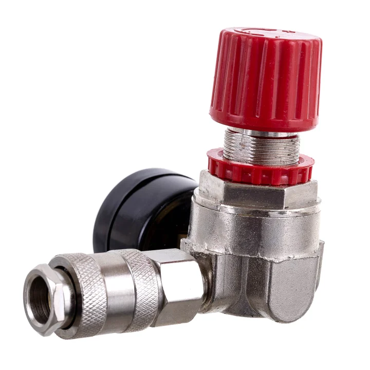 Reduktor do kompresora Sprężarki Pod Pistolet Lakierniczy 1/4 Szybkozłączka