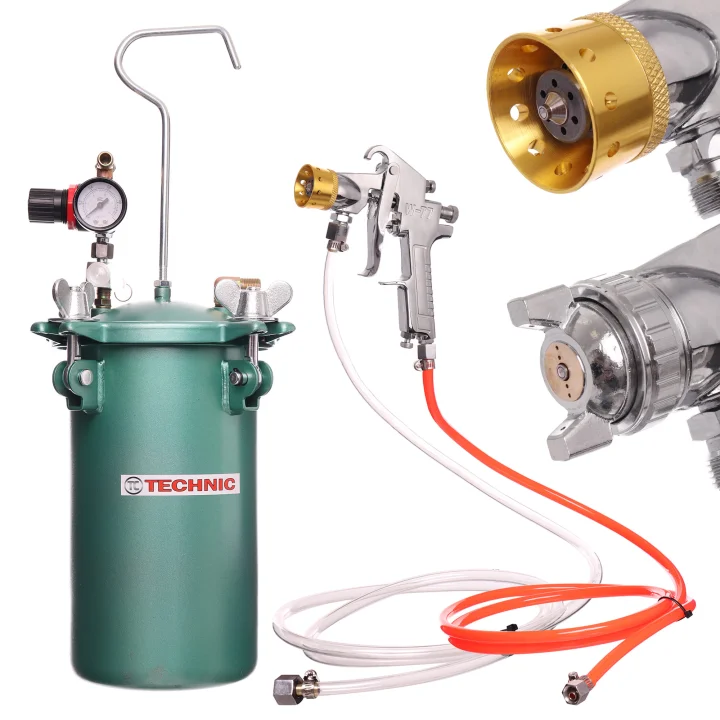 Agregat Malarski 4L Pistolet Lakierniczy 2 dysze