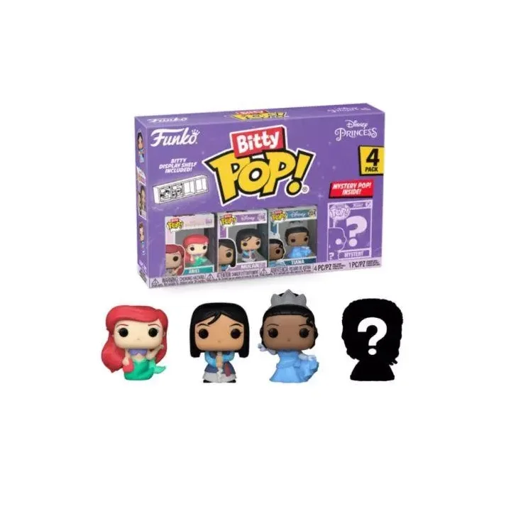 Funko Bitty POP! Disney Princess Ariel 2cm 4pak