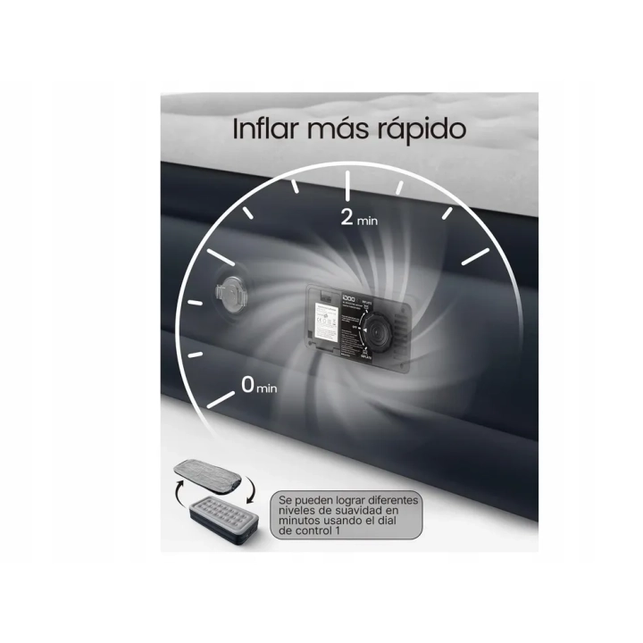 Materac jednoosobowy Idoo R-M001 190 x 99 x 46 cm, Po naprawie