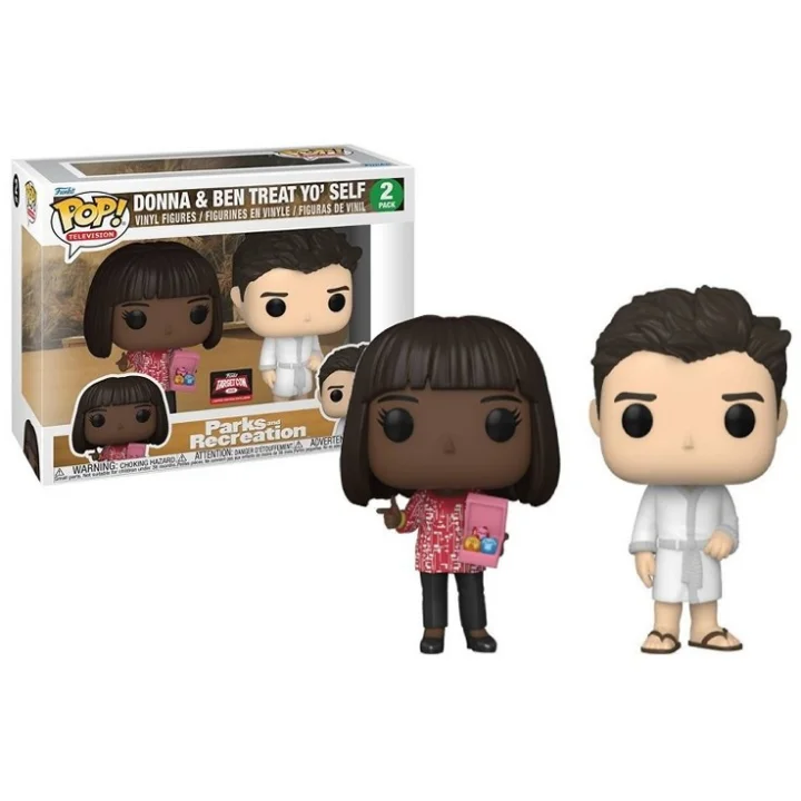 Funko POP! Parks & Recreation Donna Ben 2pak Specjal Edition