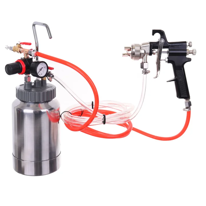 Agregat Malarski PT-2H Pistolet Natryskowy 1,8mm Zbiornik Ciśnieniowy 2L