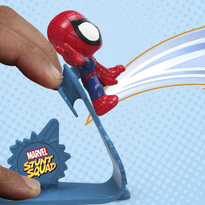 Hasbro Stunt Squad Spider-Man vs Green Goblin figurki
