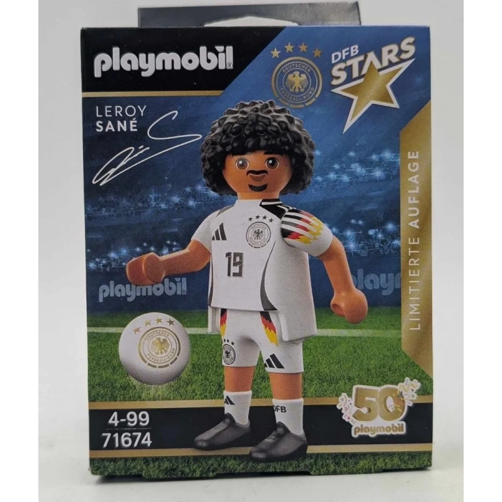 PLAYMOBIL 71674 Footballer DFB Leroy Sane Niemcy
