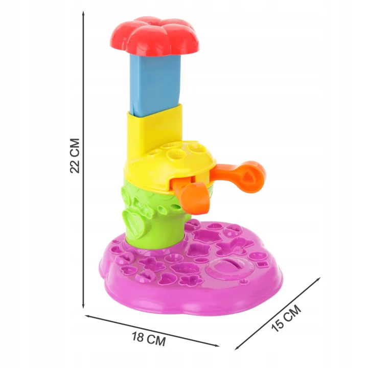 MASA PLASTYCZNA ZABAWA W SKLEP CIASTOLINA 6 TUB