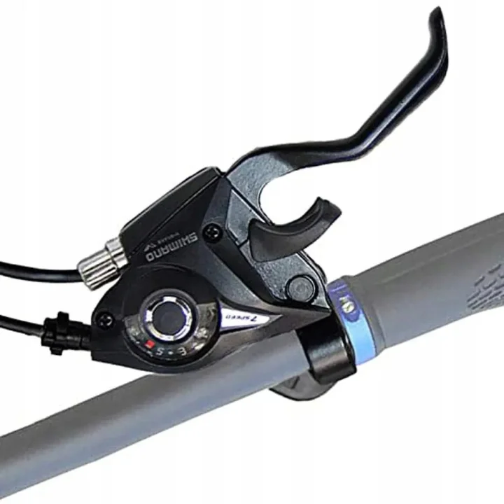 Komplet KLAMKOMANETKI Shimano ST-EF51-7 Altus 3x7 dźwignie zmiany biegów do roweru