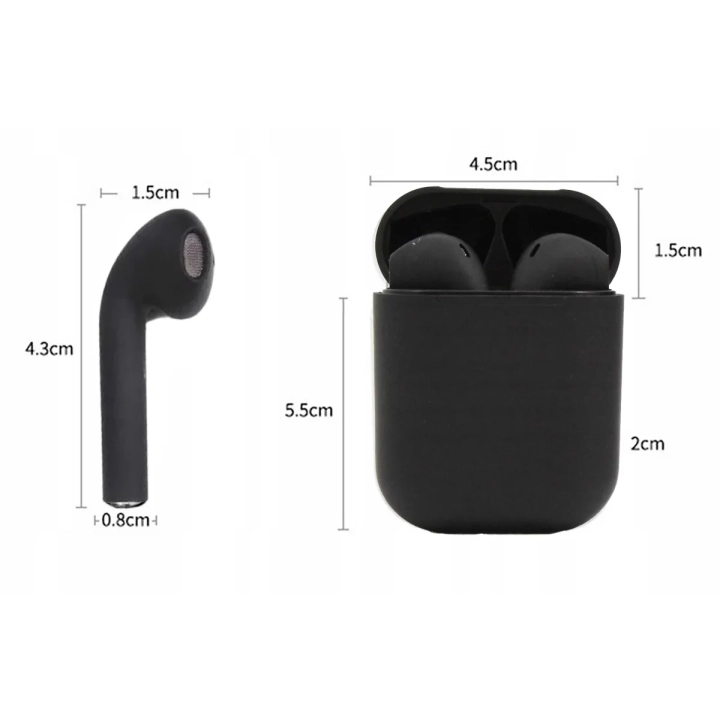 SŁUCHAWKI BEZPRZEWODOWE BLUETOOTH MIKROFON DOUSZNE SPORTOWE + POWERBANK