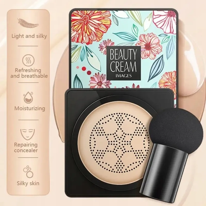 Krem BB Podkład w płynie Cushion kolor Ivory 02 kosmetyk do makijażu twarzy