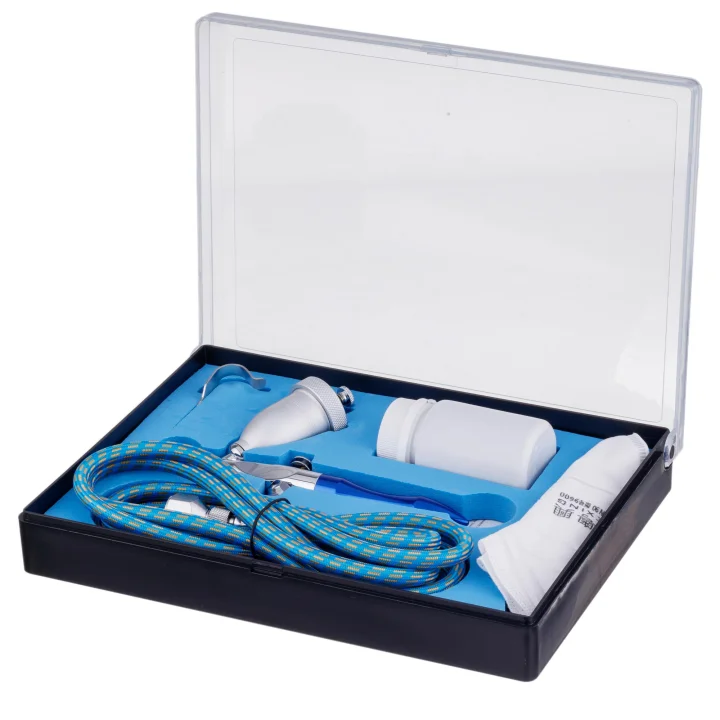 Mini Pistolet do PIaskowania Aerograf Korund Wężyk Komplet Piaskarka