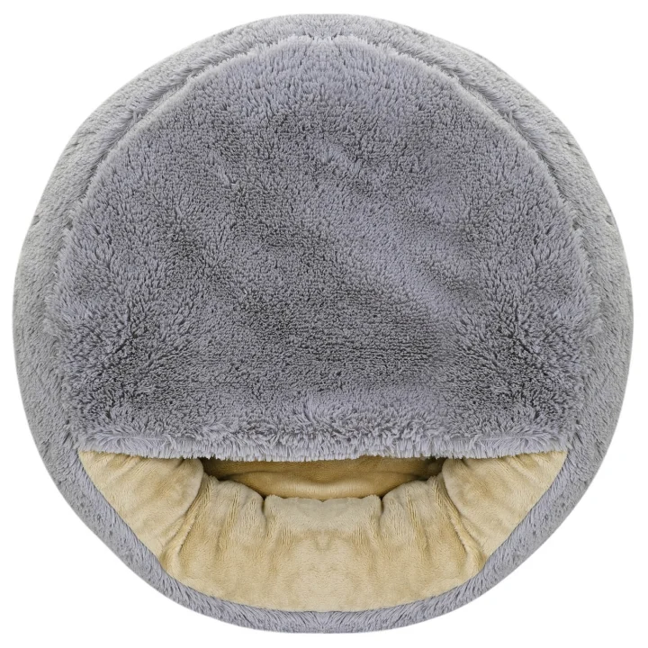 Legowisko dla psa FLUFFY 70 cm jasnoszare